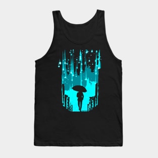 Star Shower Umbrella Tank Top